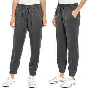 GAP Women's Charcoal Gray Drawstring Jogger Pants
